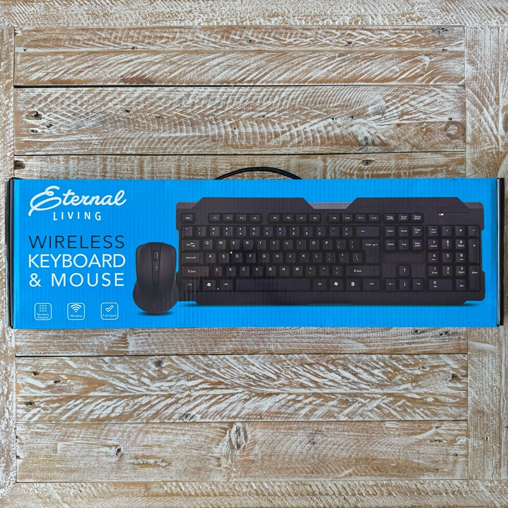 ⌨️Eternal Living Wireless Keyboard & Mouse⌨️ 🆕